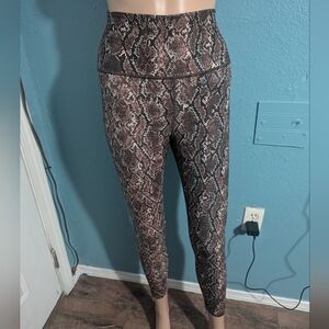 Snake Print Leggings